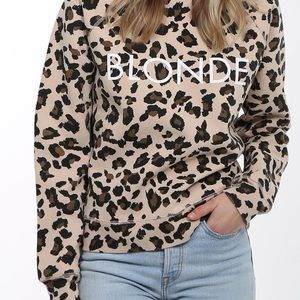 Blonde Brunette the Label Leopard Sweatshirt